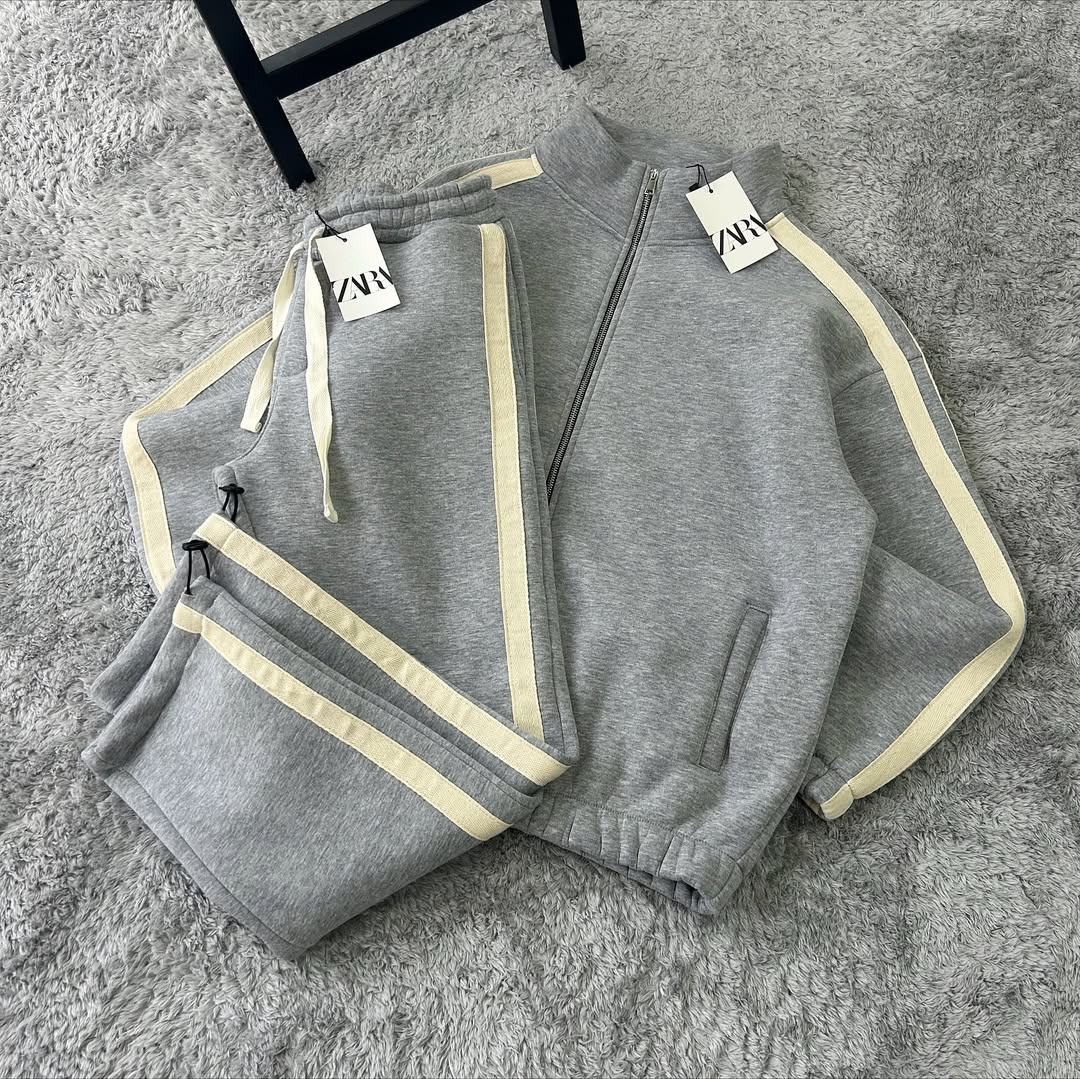 سوت Zara Strip OverSize – الراحة الفاخرة بأسلوب عصري جريء - الصورة 3