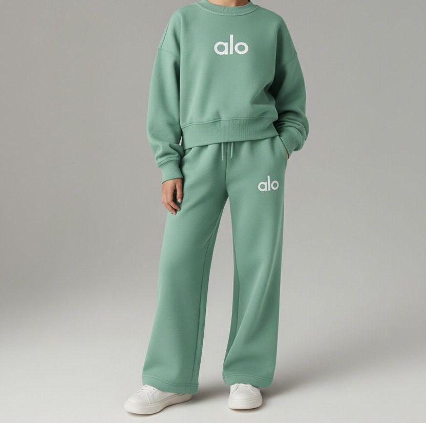 سوت شتوي ALO – دفء وأناقة للأطفال والبنات - الصورة 2