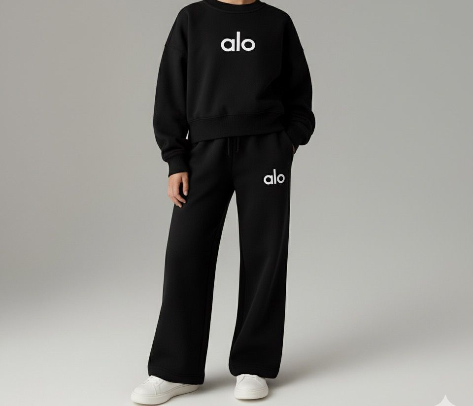 سوت شتوي ALO – دفء وأناقة للأطفال والبنات - الصورة 3