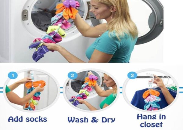 منظم الجوارب الذكى - Sock Dock Organizer