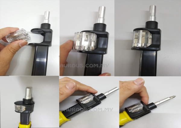 ⁦المفك العجيب 6 فى 1 - Revolver Screwdriver 6 in 1⁩ - الصورة ⁦2⁩