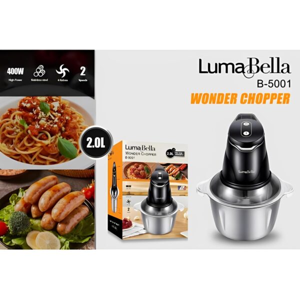 ⁦كبة Luma Bella 400 Watt: قوة وسعة كبيرة لمطبخك⁩ - الصورة ⁦2⁩