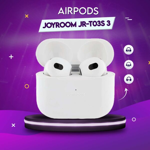 Airpods JOYROOM JR-T03S 3 الجودة العالية بسعر مدهش