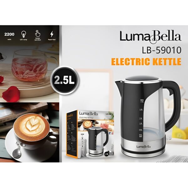 ⁦غلاية Luma Bella 59010 القوة والراحة في كل كوب⁩ - الصورة ⁦2⁩