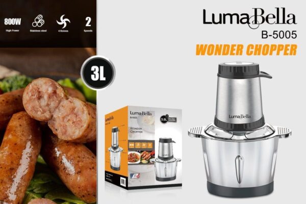 ⁦كبة Luma Bella 800 Watt  سعة 3 لتر⁩ - الصورة ⁦2⁩