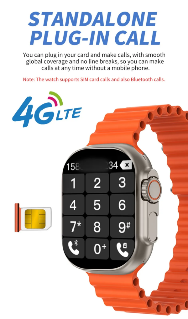 ⁦ساعة BW10 PRO 4G الأناقة والإمكانيات في ساعة ذكية⁩ - الصورة ⁦2⁩