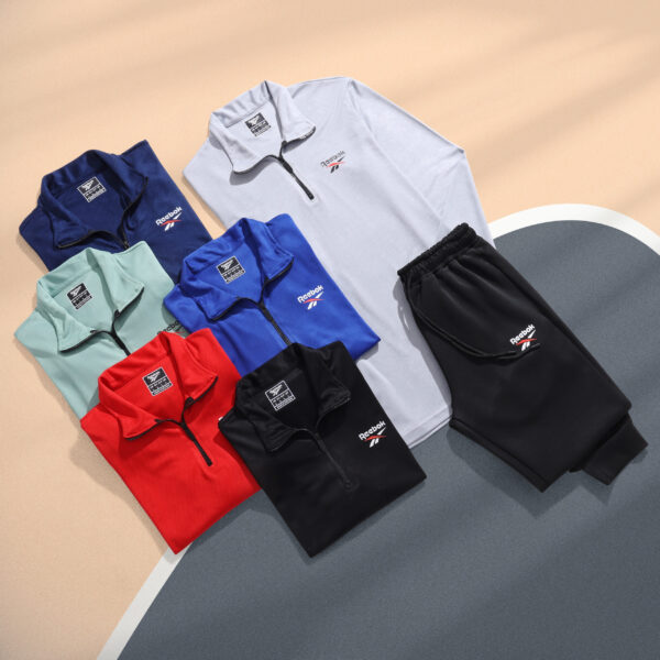 مع طقم Reebok الرياضي استعد للتمرين براحة وأناقة
