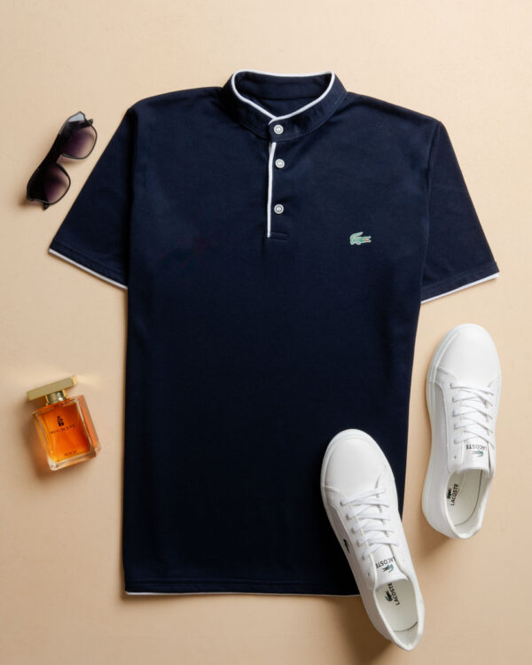 ⁦تيشيرت Lacoste نص ياقة – توازن مثالي بين الراحة والرقي⁩ - الصورة ⁦7⁩