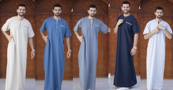 عباية قطن صيفي – خفّة الصيف وأناقة في كل مشوار