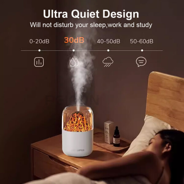 ⁦الفواحة البركان الترند – ديكور، استرخاء، وعطر في جهاز واحد⁩ - الصورة ⁦2⁩